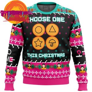 Choose One This Christmas Squid Game Christmas Sweater