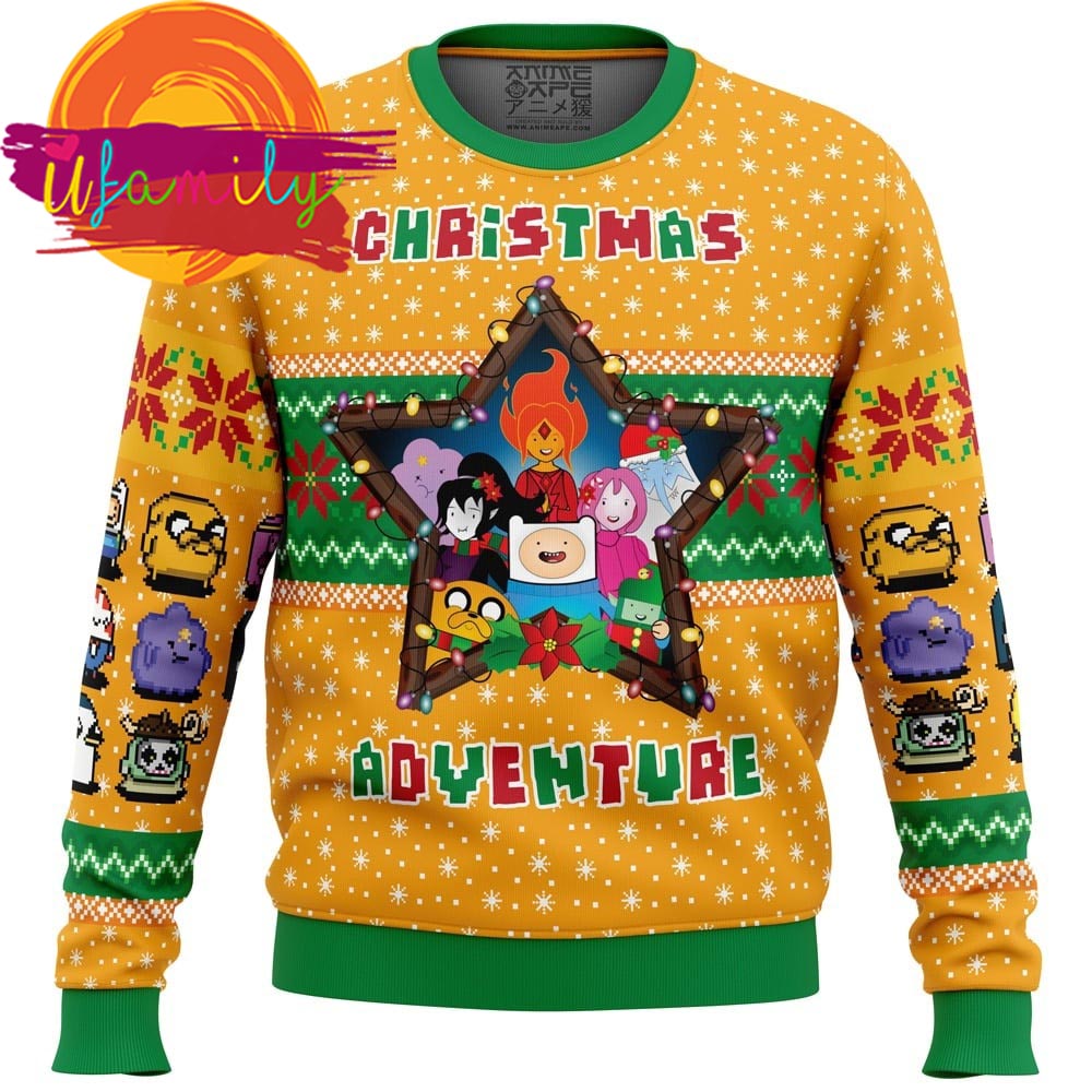 Christmas Adventure Time Ugly Christmas Sweater