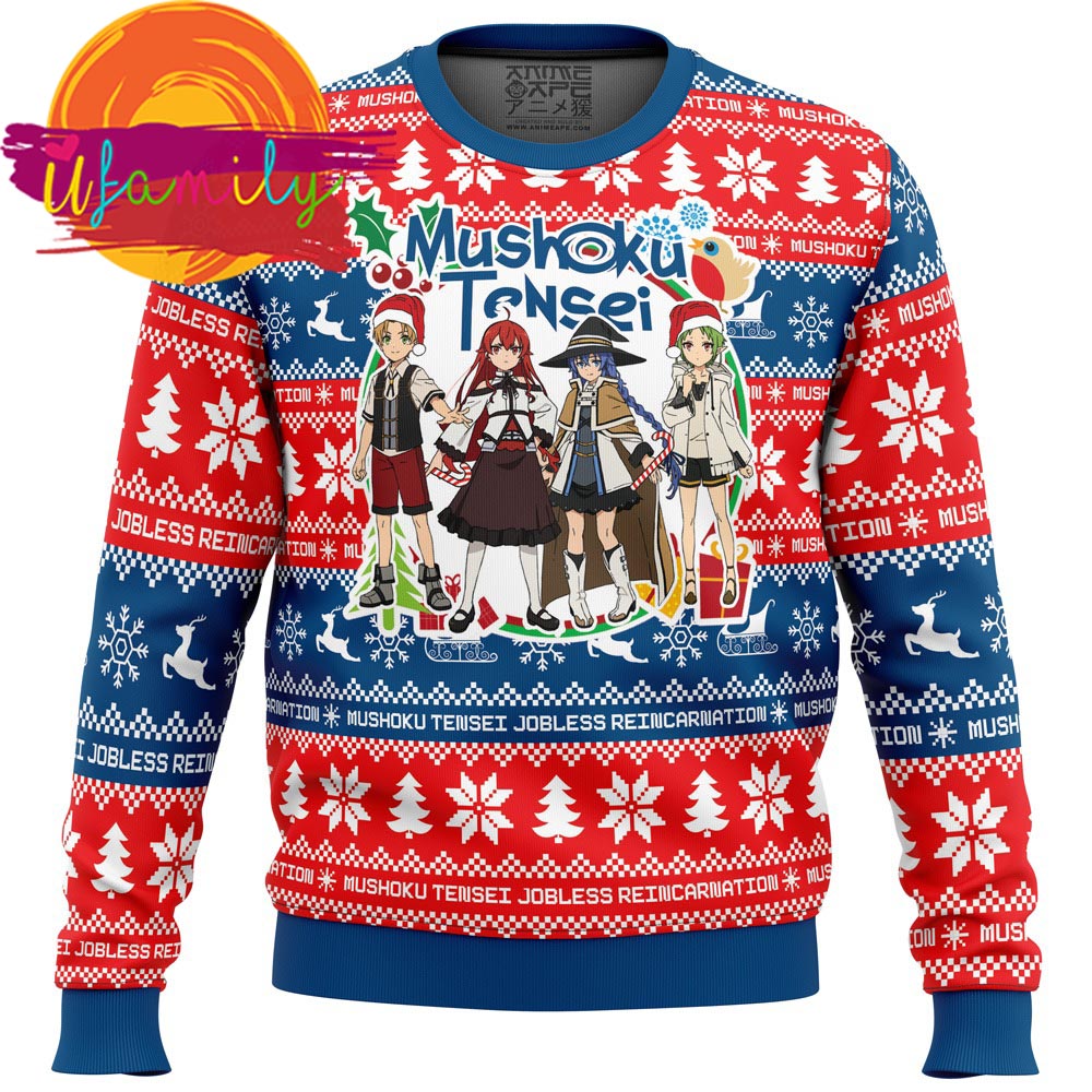 Mushoku Tensei Ugly Christmas Sweater