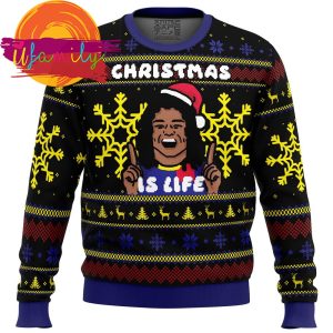 Christmas is Life Dani Rojas Ugly Christmas Sweater