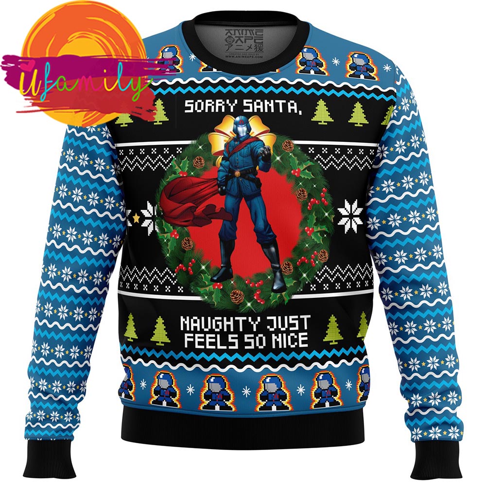 Cobra Commander Ugly Christmas Sweater
