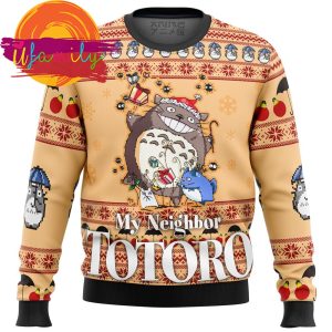 My Neighbor TOTORO Friends Ugly Christmas Sweater