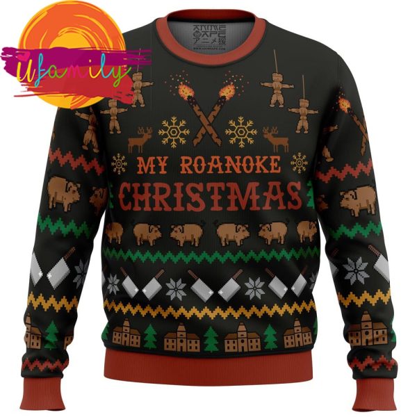 My Roanoke Christmas American Horror Story Ugly Christmas Sweater