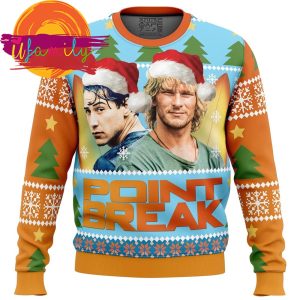 Point Break Ugly Christmas Sweater