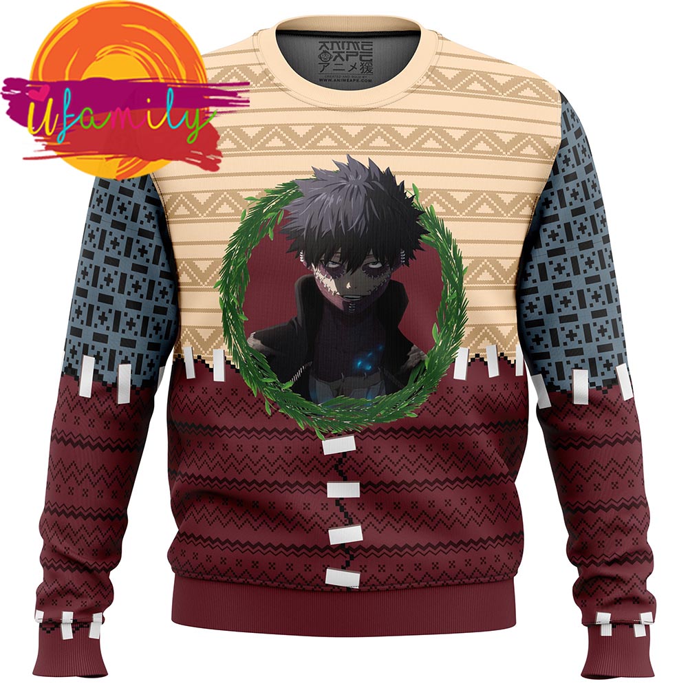 Dabi My Hero Academia Ugly Christmas Sweater