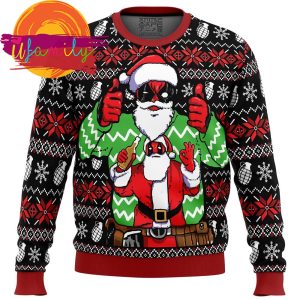 Deadpool Ugly Christmas Sweater