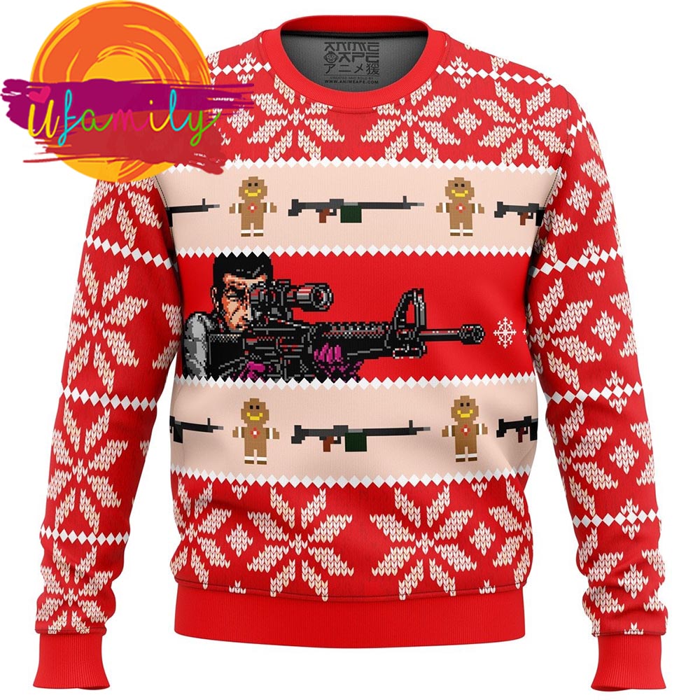 Duke Togo Golgo 13 Ugly Christmas Sweater