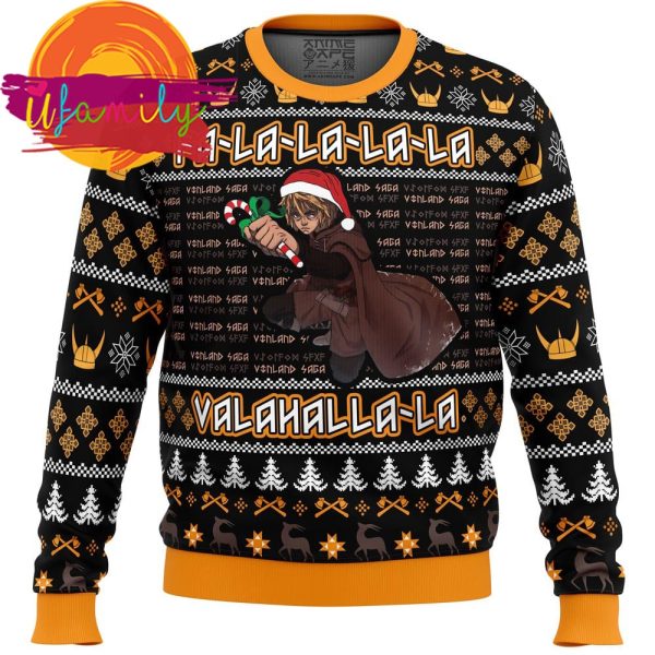 Falalala Valahalla Vinland Saga Christmas Sweater