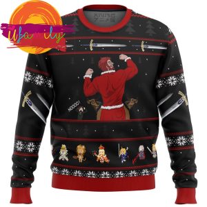 Fate Zero Rider Iskander Waver Ugly Christmas Sweater