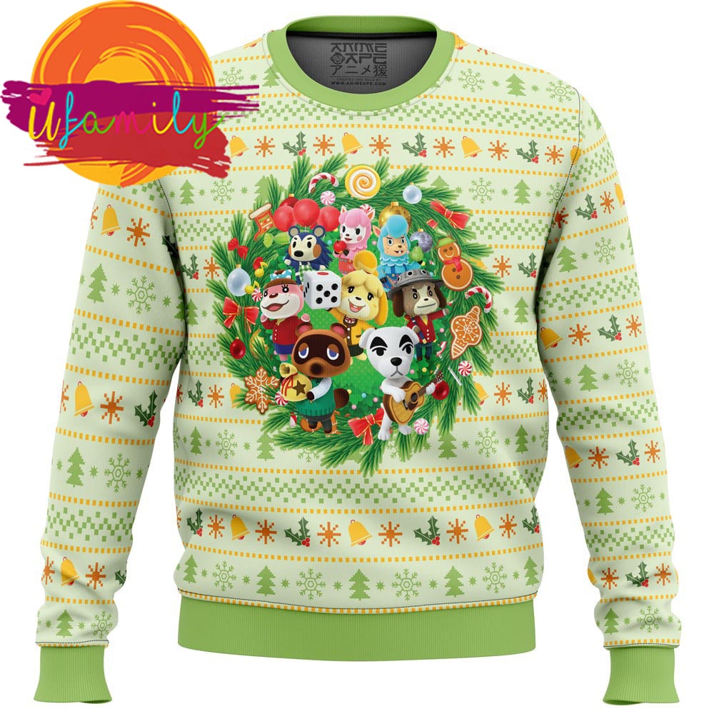 Animal Crossing Ugly Christmas Sweater