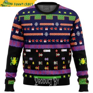 Frogger Ugly Christmas Sweater