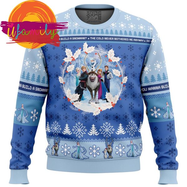 Frozen Disney Ugly Christmas Sweater