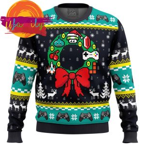Game On Gamer Ugly Christmas Sweater