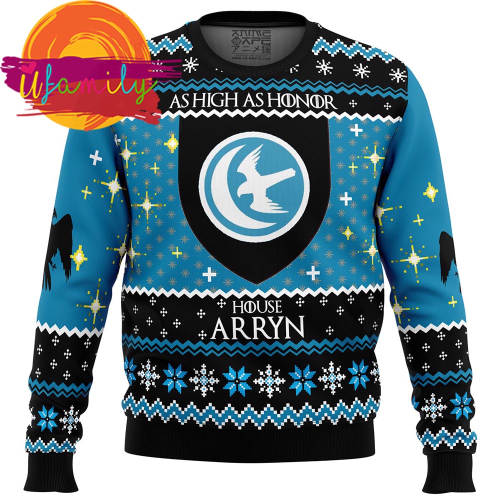 Game Of Thrones House Arryn Ugly Christmas Sweater
