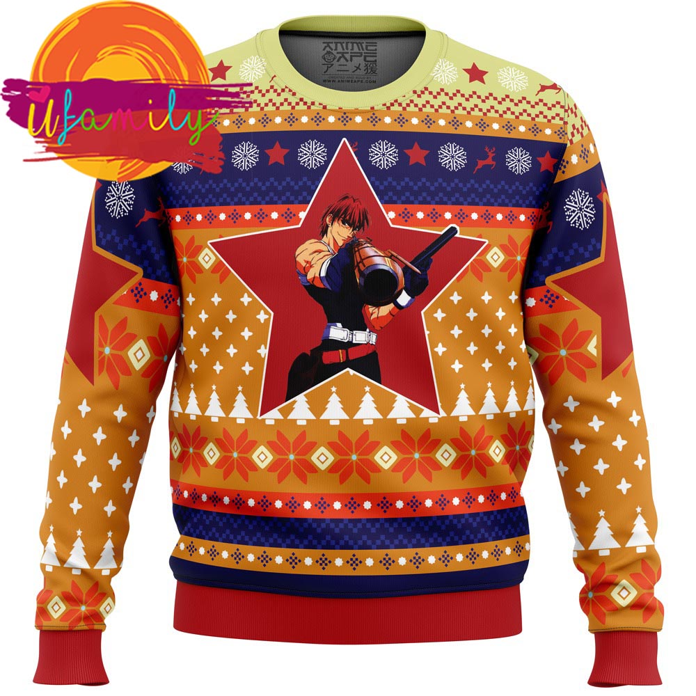 Gene Starwind Outlaw Star Ugly Christmas Sweater