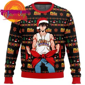 God Of High School Santa Jin Mori Ugly Christmas Sweater