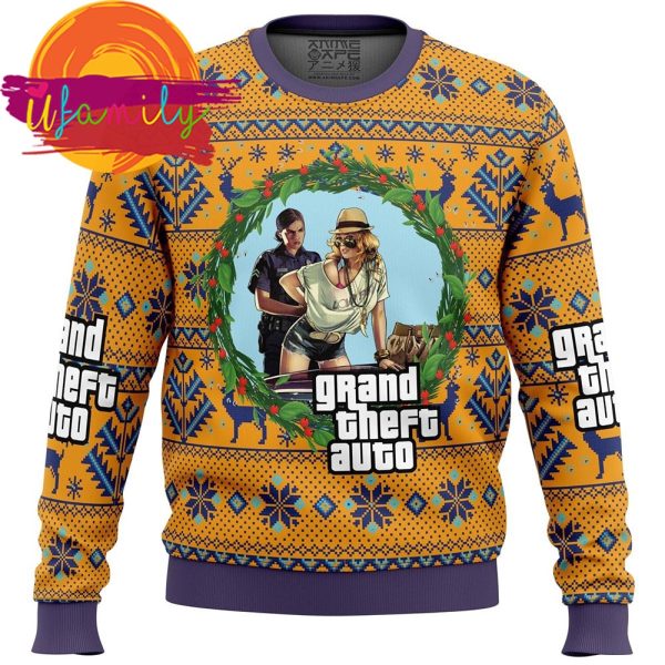 Grand Theft Auto Ugly Christmas Sweater