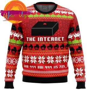 Great Reception The Internet Ugly Christmas Sweater