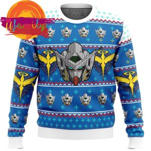 Gundam Helmet Ugly Christmas Sweater