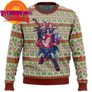 Gurren Lagann Ugly Christmas Sweater