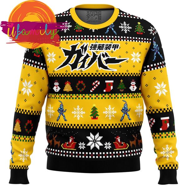 Guyver Happy Holidays Ugly Christmas Sweater