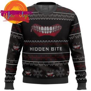 Hidden Bite Tokyo Ghoul Ugly Christmas Sweater