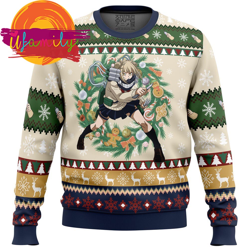 Himiko Tora My Hero Academia Ugly Christmas Sweater