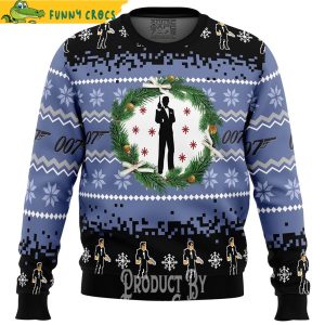 James Bond Ugly Christmas Sweater