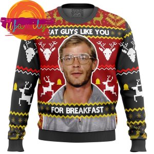 Jeffrey Dahmer Ugly Christmas Sweater