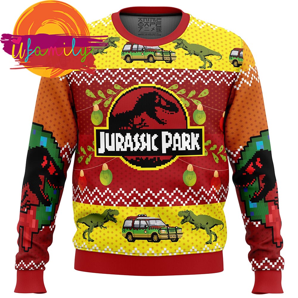 Jurassic Park Ugly Christmas Sweater Gifts