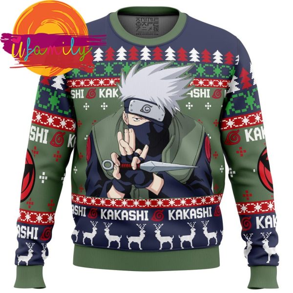 Kakashi Hatake Naruto Christmas Sweater