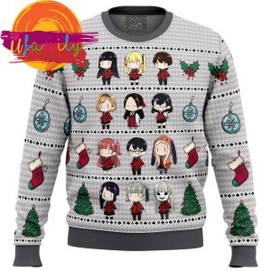 Kakegurui Chibi Gamblers Ugly Christmas Sweater