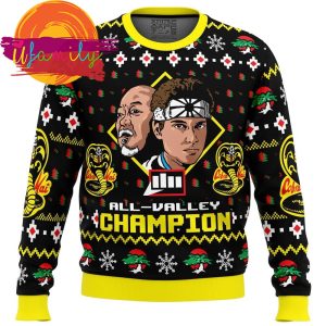 Karate Kid Christmas Ugly Christmas Sweater