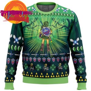 Link Legend Of Zelda Ugly Christmas Sweater