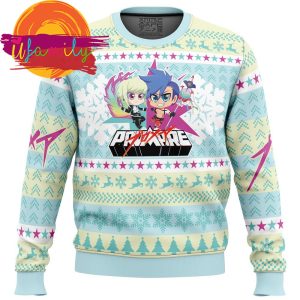 Lio and Galo Promare Christmas Sweater