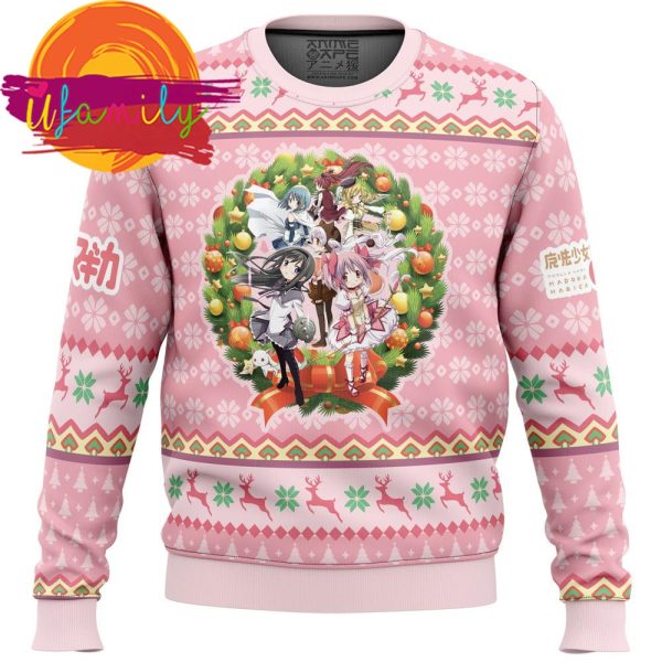 Magic Puella Magi Madoka Magica Ugly Christmas Sweater