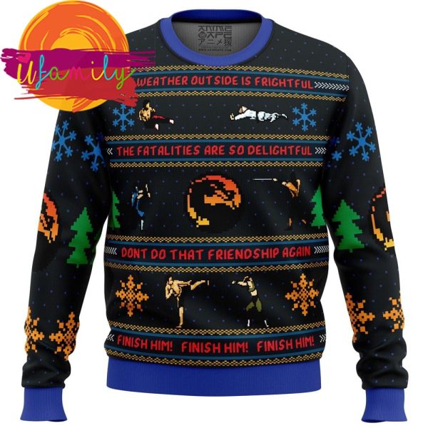Mortal Kombat Ugly Christmas Sweater