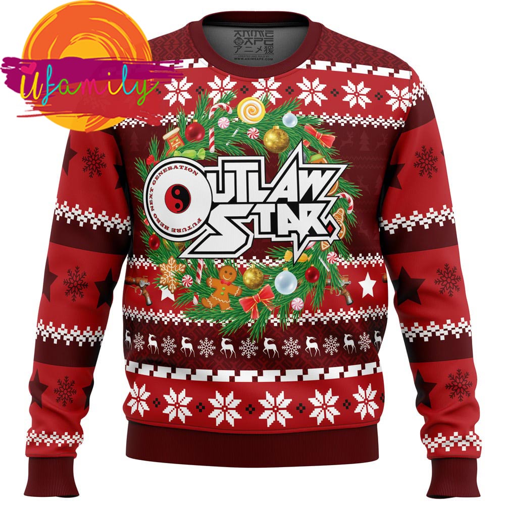 Outlaw Star Ugly Christmas Sweater