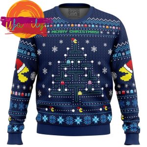 Pac-Man Christmas Sweater