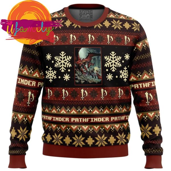 Pathfinder Board Games Ugly Christmas Sweater