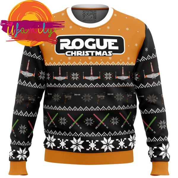 Rogue Christmas Star Wars Ugly Christmas Sweater