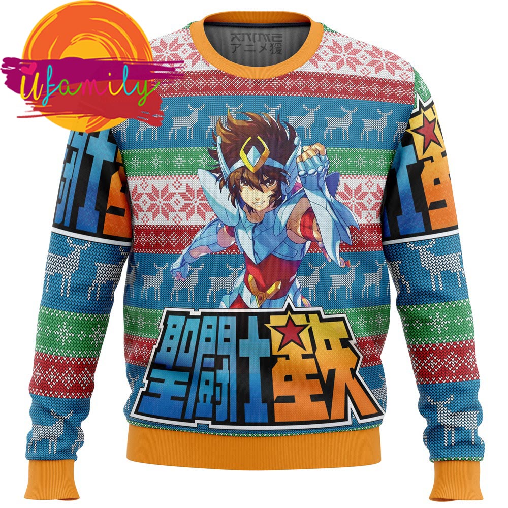 Saint Seiya Ugly Christmas Sweater