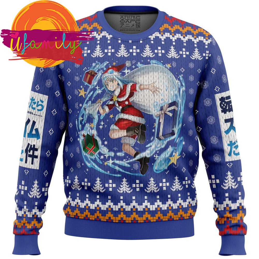 Santa Rimuru Christmas Sweater