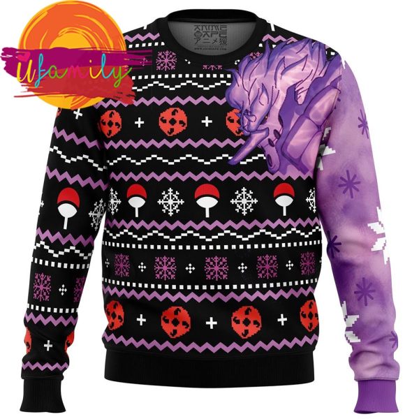 Sasuke Susanoo Naruto Ugly Christmas Sweater