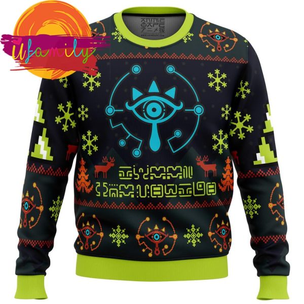 Sheikah Legend Of Zelda Ugly Christmas Sweater