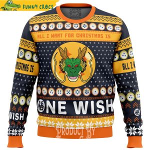 Shenron Christmas Dragon Ball Z Ugly Christmas Sweater