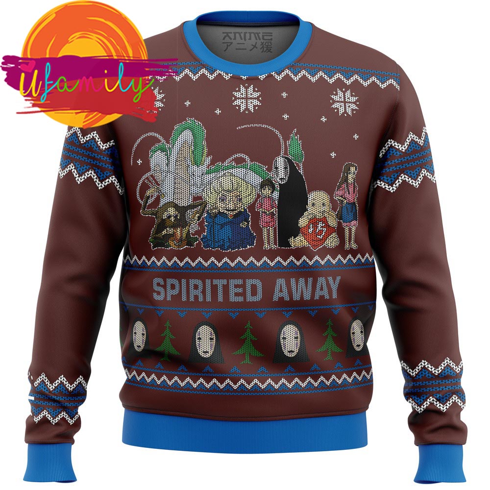 Spirited Away Ugly Christmas Sweater