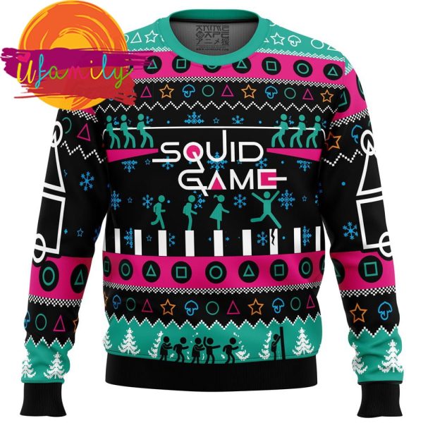 The Game is On Squid Game Christmas Sweater