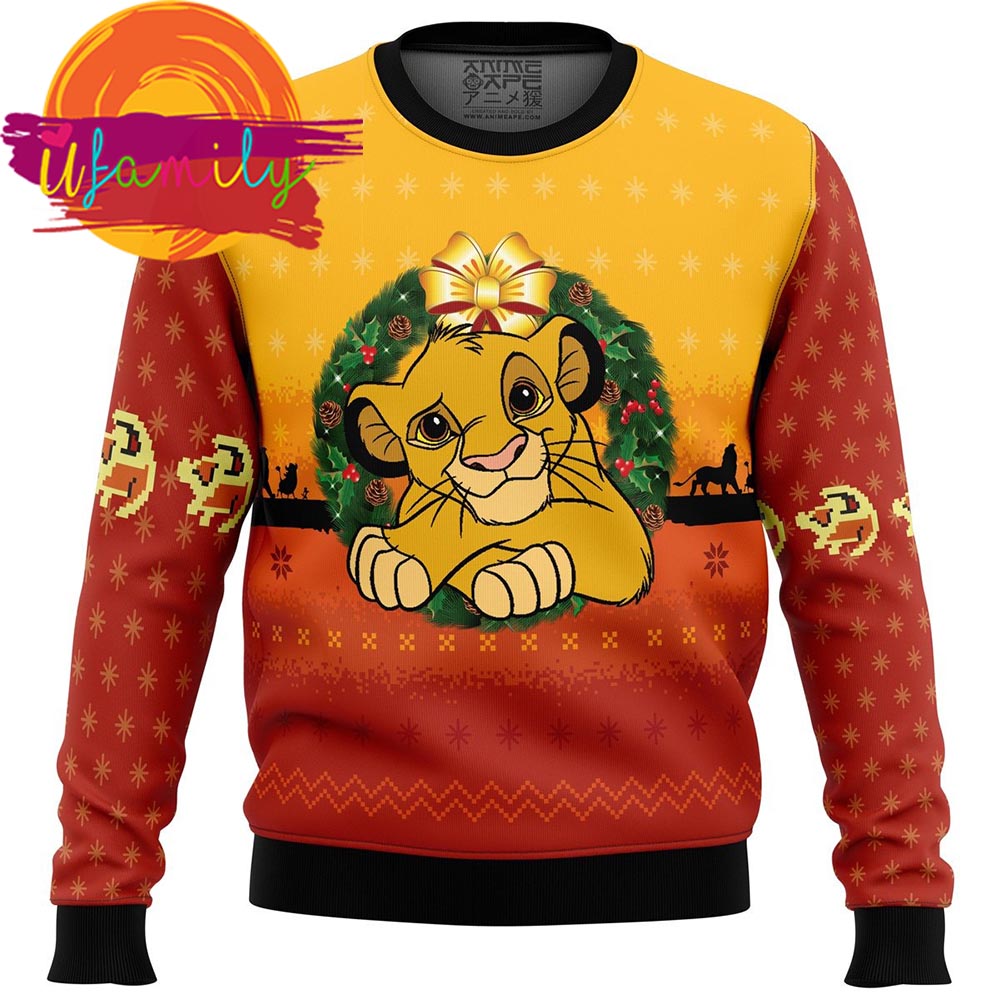 The Lion King Ugly Christmas Sweater