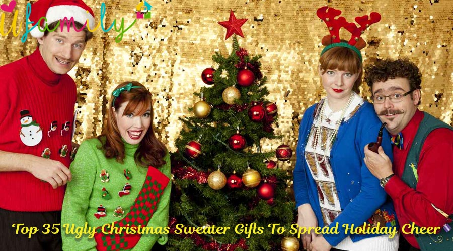 Top 35 Ugly Christmas Sweater Gifts To Spread Holiday Cheer